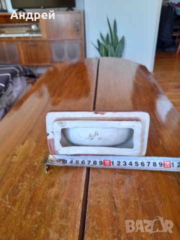 Стара фаянсова сапунерка #9, снимка 3 - Антикварни и старинни предмети - 38526134