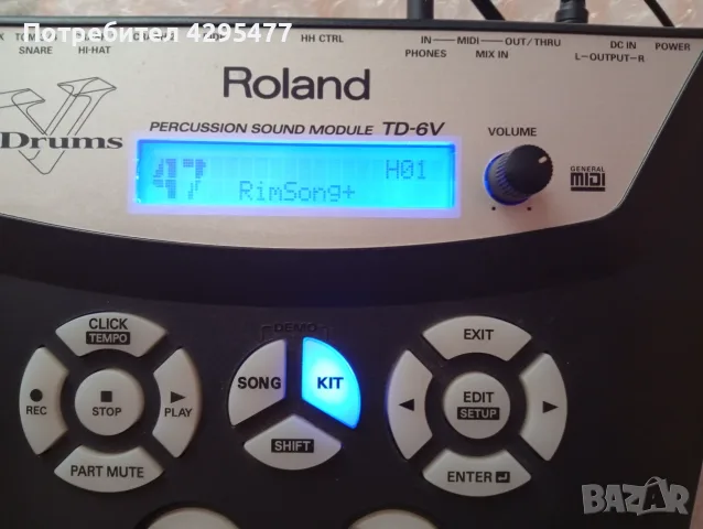 Roland TD 6 drum modul, снимка 2 - Ударни инструменти - 56371440