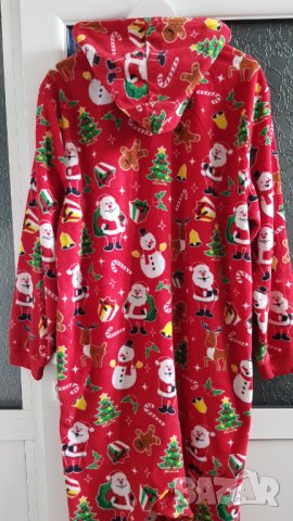 Коледна пижама гащеризон размер ХЛ - 2ХЛ, снимка 2 - Други - 44399817