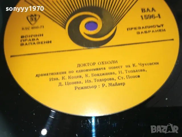 ДОКТОР ОХБОЛИ 1710241511, снимка 11 - Грамофонни плочи - 47619105