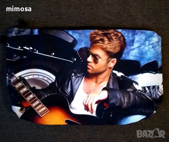 Джордж Майкъл несесер с цип, снимка 3 - Други - 39633705