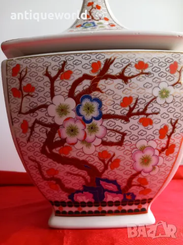 Стара Голяма Китайска Урна, Съд Ваза , Маркирана!, снимка 3 - Антикварни и старинни предмети - 47300994