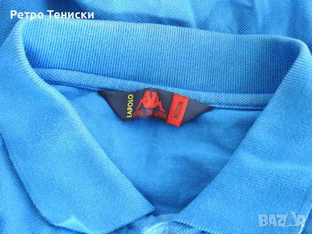 Тениска на Italy • Kappa • синьо • размер M • Мъже, снимка 4 - Тениски - 56313074