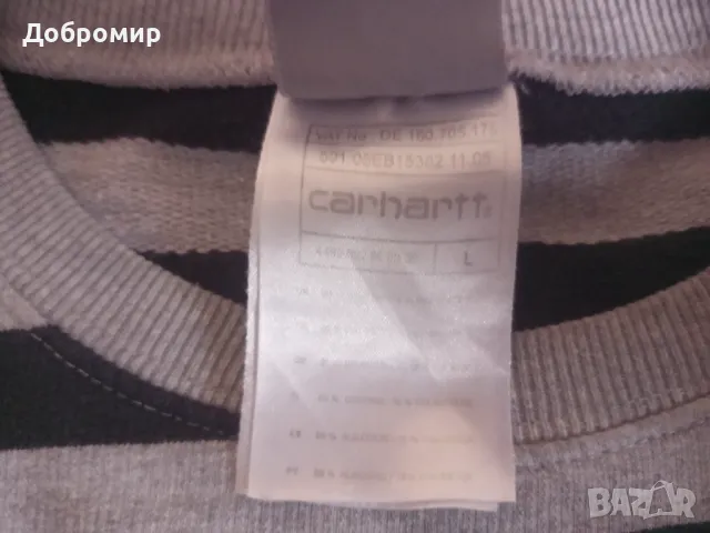 Блуза с дълъг ръкав Carhartt, снимка 2 - Блузи - 48237892