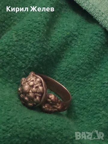 ВЪЗРОЖДЕНСКИ 18 ВЕК СРЕБЪРЕН ПРЪСТЕН РЪЧНА КУЮМДЖИЙЙСКА СТАРА ИЗРАБОТКА НАКИТ за НОСИЯ САЧАН 22611, снимка 18 - Антикварни и старинни предмети - 33045433