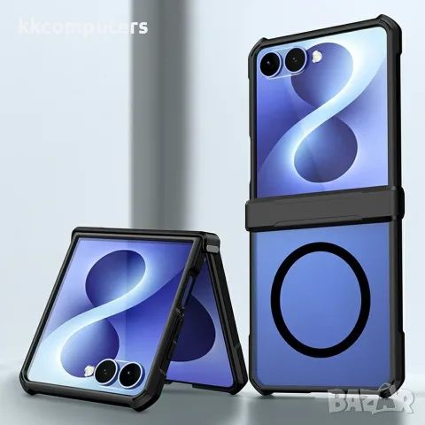XUNDD за Samsung Galaxy Z Flip8 Магнитен Удароустойчив TPU PC Калъф със Защита на Пантата и Скрийн П, снимка 8 - Калъфи, кейсове - 55911550