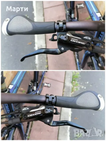 Немски Велосипед Стивънс*3х10скорости*Лед Светлини*Като Нов, снимка 5 - Велосипеди - 48372758