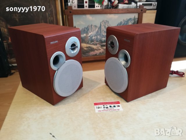 PHILIPS MCD295 4 OHM-SPEAKER SYSTEM-ВНОС SWISS 2501221918, снимка 8 - Тонколони - 35560293