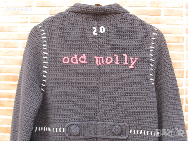 Odd Molly дамска плетена жилетка М размер, снимка 6 - Жилетки - 52676761