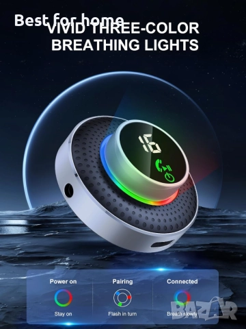 COMSOON Bluetooth 5.3 приемник за кола, снимка 6 - Друга електроника - 51979755