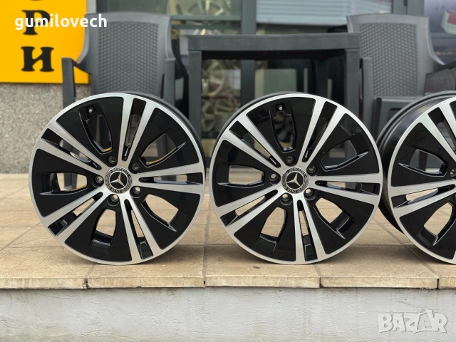 Оригинални Джанти Мерцедес Е-Класа W213-17 цола, снимка 5 - Гуми и джанти - 52991574