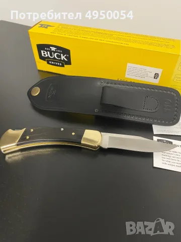 Сгъваемият нож Buck 110 Folding Hunter, снимка 2 - Други инструменти - 56179921