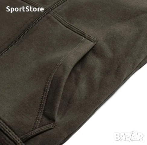 NIKE HOODIE NSW CLUB - MEDIUM OLIVE/WHITE KIDS, снимка 4 - Детски анцузи и суичери - 56115680
