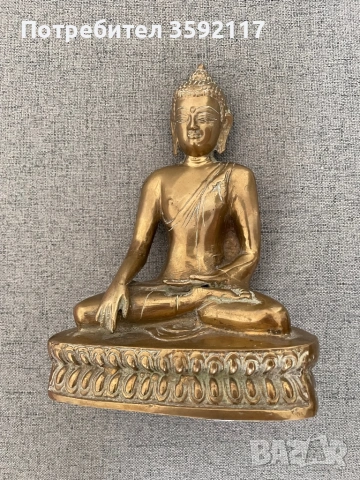 Буда - бронз, снимка 4 - Антикварни и старинни предмети - 53961777