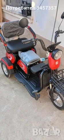 Електрическа триколка Telstar  E-TR TS350-7, снимка 2 - Скейтборд, ховърборд, уейвборд - 55799344