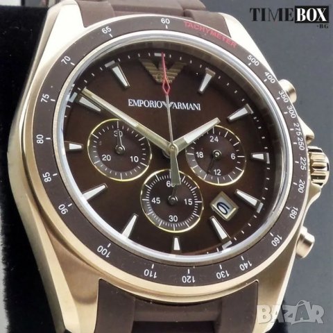 Emporio Armani AR6099 Sigma Chronograph. Нов мъжки часовник, снимка 2 - Мъжки - 38790351