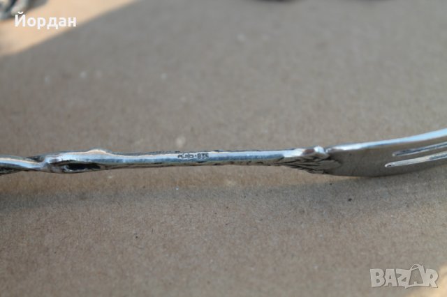 Немски Сребърни прибори - вилици и лъжици АЛБО , снимка 11 - Прибори за хранене, готвене и сервиране - 37605286