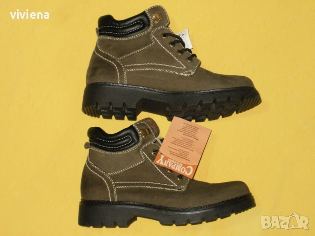 "company walkers" нови мъжки боти кожа 44, снимка 5 - Мъжки боти - 52719677