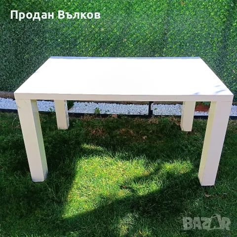 Кухненска трапезна маса разглобяема размери дължина 140 см/ ширина 900см /височина760см плот 5см 