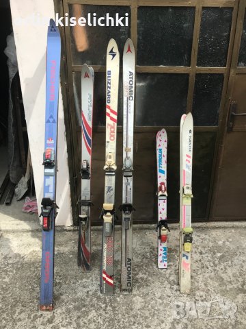 Ски с автомати -  използвани за начинаещи, снимка 1
