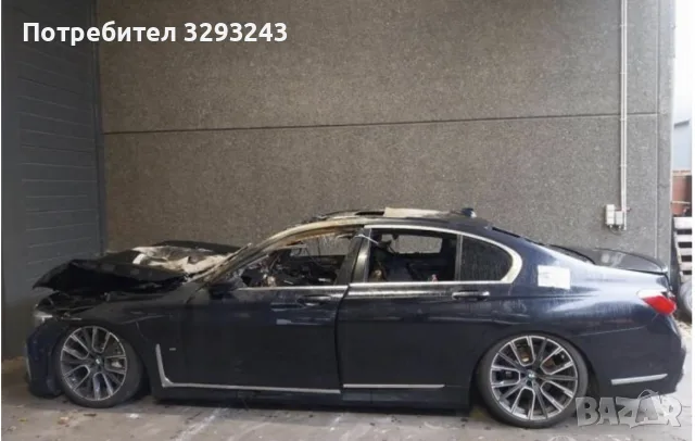 Напълно окомплектована предна броня и преден панел за BMW 7 G11 LCI M SPORT
