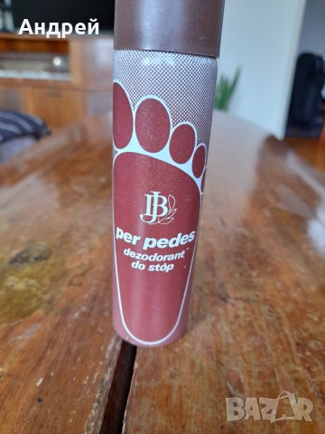 Стар Дезодорант за крака BJ Per Pedes, снимка 2 - Други ценни предмети - 44498898