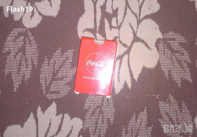 Кока кола карти за игра 