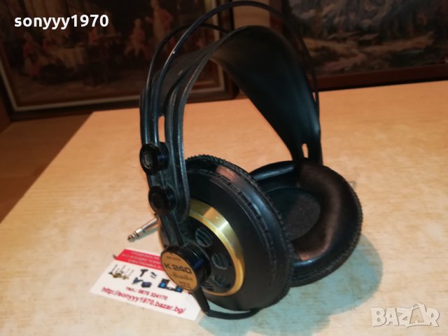 ПОРЪЧАНИ⭐AKG K-240 MONITOR-MADE IN AUSTRIA 1409212036⭐, снимка 2 - Слушалки и портативни колонки - 34135167