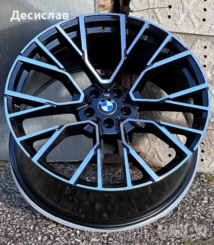 Джанти 21 “ цола за БМВ BMW X5 X6 5x120 E70 E71 F15 F16 чисто нови Спорт Пакет, снимка 6 - Гуми и джанти - 52021459
