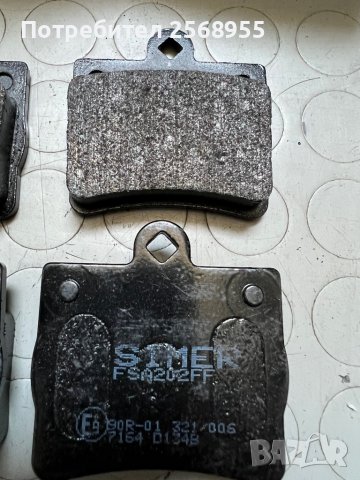 SIMER 715 Накладки задни MERCEDES-BENZ C-класа W202, 1993-2000 / OE 0024205120 / OE 0054201820 /, снимка 3 - Части - 35901922