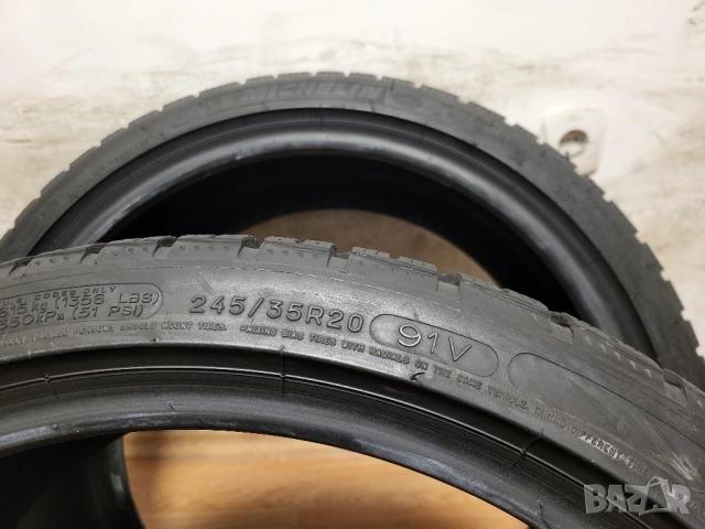 245/35/20 Michelin 8 мм / зимни гуми, снимка 7 - Гуми и джанти - 52865395