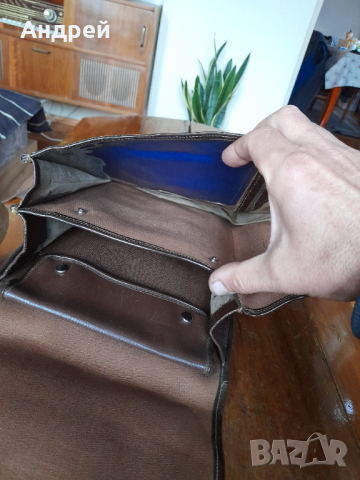 Стара командирска,офицерска чанта #6, снимка 6 - Антикварни и старинни предмети - 44734332
