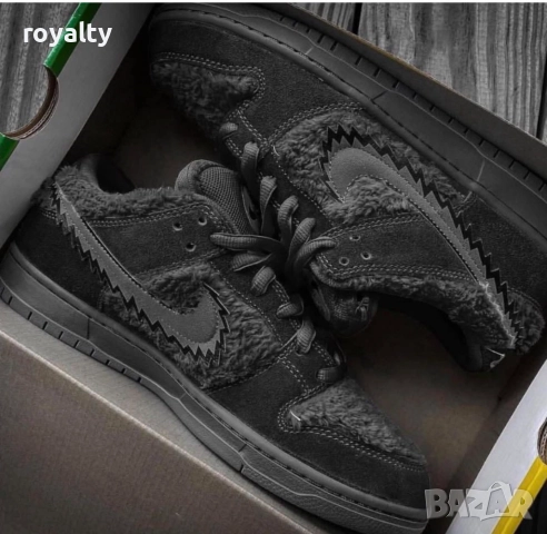 Nike Air Force Черни Дамски Маратонки 