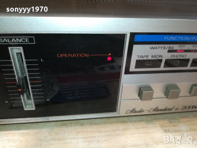 fisher ca-35 like new amplifier japan/sweden 2210201528, снимка 11 - Ресийвъри, усилватели, смесителни пултове - 30517102
