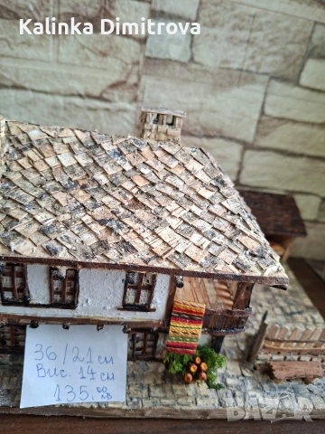 Макети на Възрожденски къщи-ръчна изработка., снимка 11 - Декорация за дома - 53227582