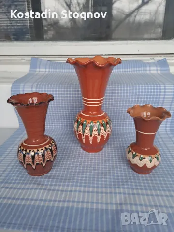 Вази от ковано желязо, мрамор,порцелан,дърво и керамика, снимка 18 - Декорация за дома - 35369956