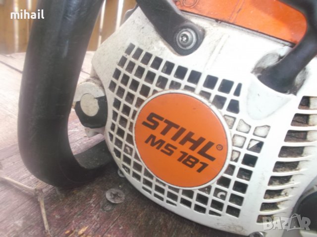 Моторен трион STIHL MS 181  на части, снимка 2 - Градинска техника - 37081417