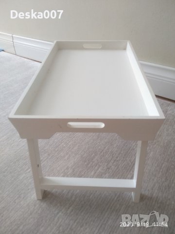 Дървена масичка табла поднос 