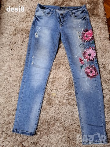 Дамски дънки 2 бр., снимка 4 - Дънки - 44490272