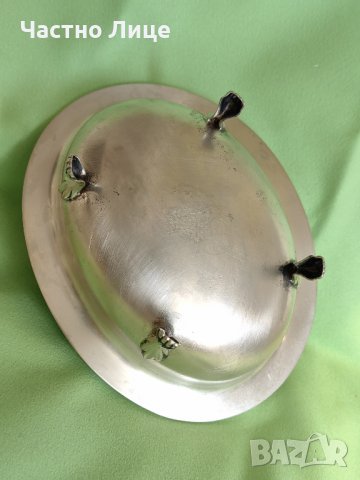 Изключително Красив Изящен Старинен Сребърен Италиански Аристократичен Съд , снимка 7 - Други ценни предмети - 40470658