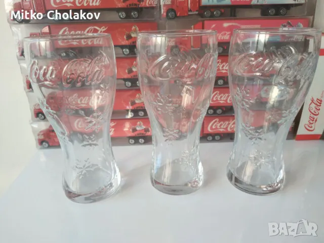 Продавам комплект 6 броя коледни чаши Кока-Кола, снимка 10 - Чаши - 49336351