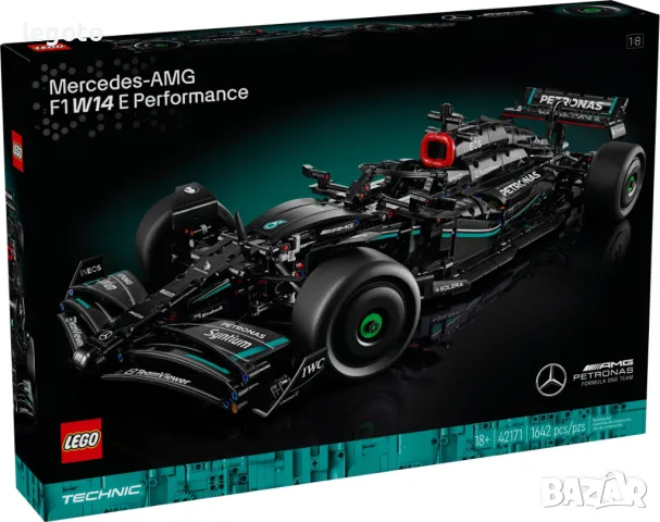 НОВО ЛЕГО 42171 Техник - Мерцедес-AMG F1 W14 E Перформанс LEGO 42171 Mercedes-AMG F1 W14 E Performan
