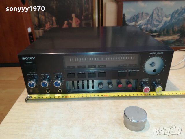 sony stereo mixing ampli-made in japan-120v/60hz, снимка 3 - Ресийвъри, усилватели, смесителни пултове - 30256581