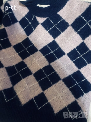 Лилави дънки без забележка ,като нови!Предлагат се само дънките или като сет с ризата и пуловер по и, снимка 7 - Дънки - 52335639