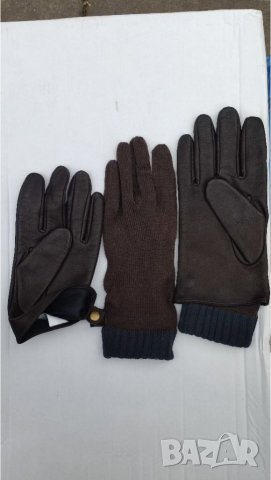 Мъжки ръкавици от естествена кожа Springfield. , снимка 5 - Ръкавици - 39316663