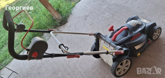 Електрическа косачка за трева 1,6kW 37см + кабел 20м, снимка 1