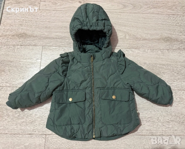 За момиченце 86см, Отлично/Ново, снимка 2 - Бебешки якета и елеци - 52469883