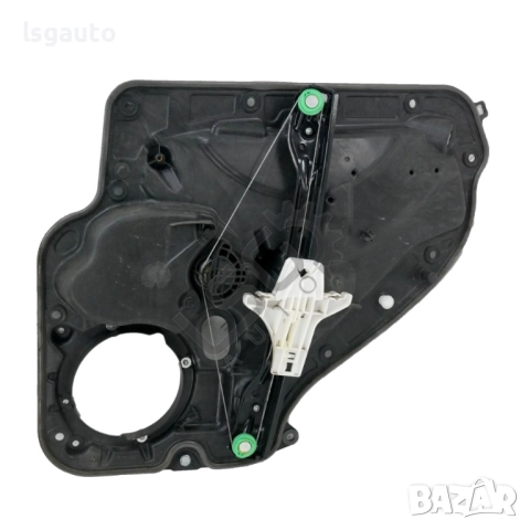 Механизъм заден ляв ел. стъклоповдигач Volkswagen Golf VI 2008-2016 ID: 150716, снимка 2 - Части - 51844432