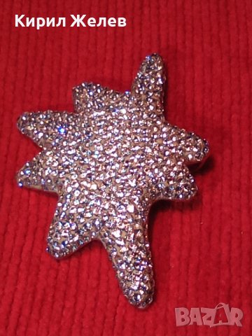  СРЕБЪРНА СНЕЖИНКА - ФЕШЪН АРТ МЕДАЛЬОН СРЕБРО 925 Част От КОМПЛЕКТ с БЯЛ ЕМАЙЛ и КРИСТАЛИ 36399, снимка 18 - Колиета, медальони, синджири - 39568492