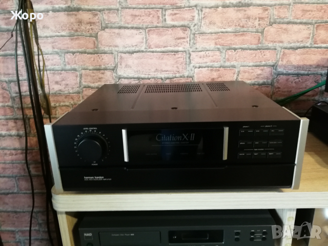 ⏯️С клип. Harman Kardon Citation X II class A preamp dual RIAA MM MC., снимка 11 - Ресийвъри, усилватели, смесителни пултове - 44573765